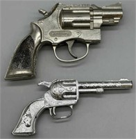 Hubley Smoky and Trooper Toy Cap Guns
