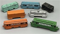 Vintage Midget Toy Train Engines and Tanker