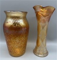 Carnival Glass Vases
