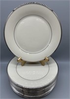 (12) Lenox Solitaire 10.5in Dinner Plates