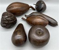 MCM Handcrafted Wood Fruit Decor