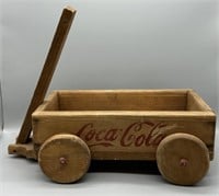 Wood Coca Cola Wagon