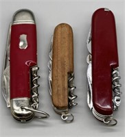 Vintage Multi-tool Pocket Knives