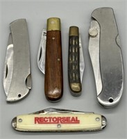 Vintage Pocket Knives Lot