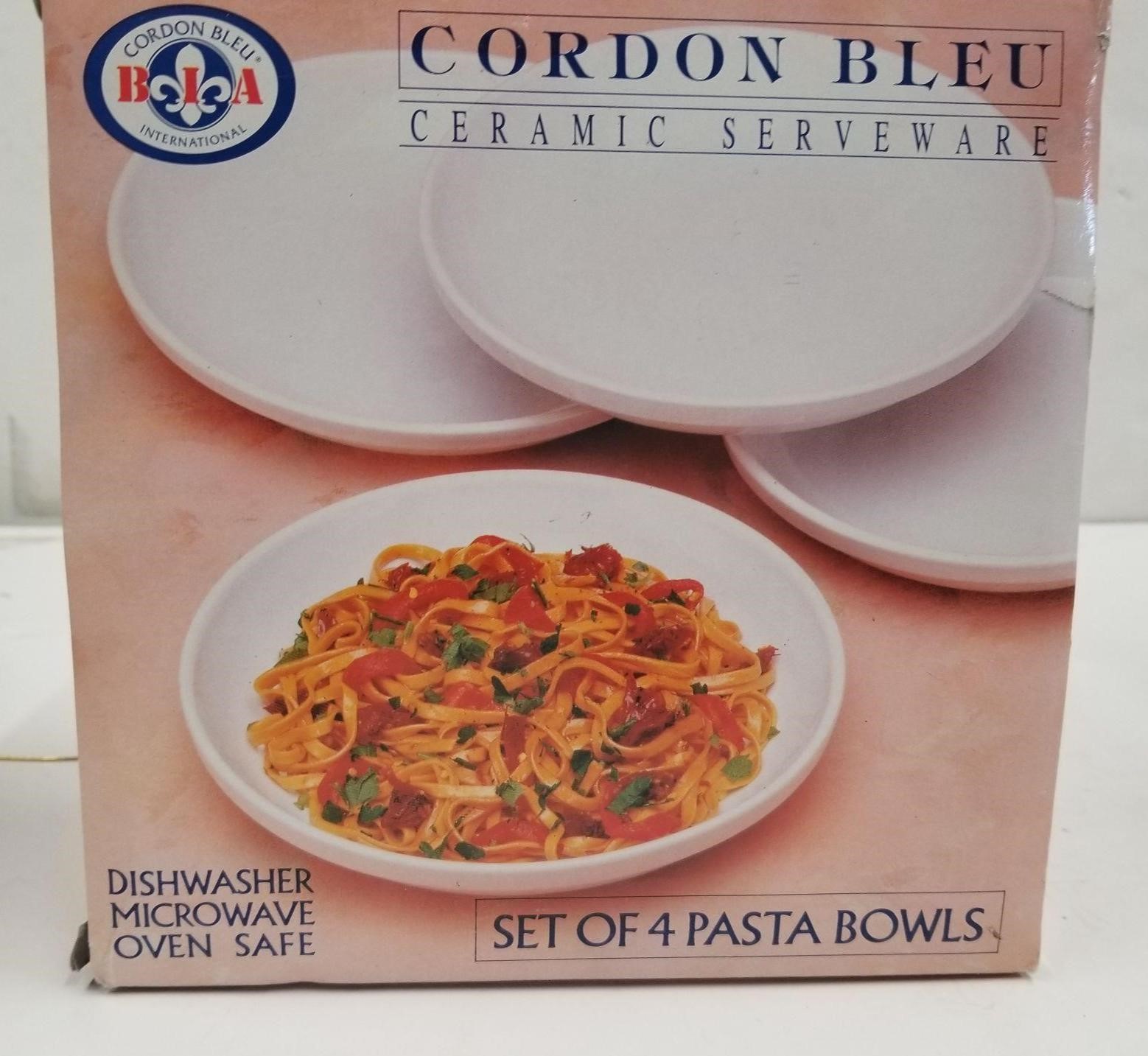 Cordon Bleu Ceramic Servingware, In Box