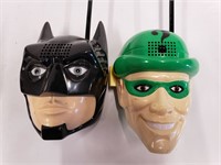 Batman And The Riddler Radios and Noise Maker