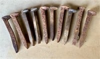 Lot of Antique Railroad Spikes