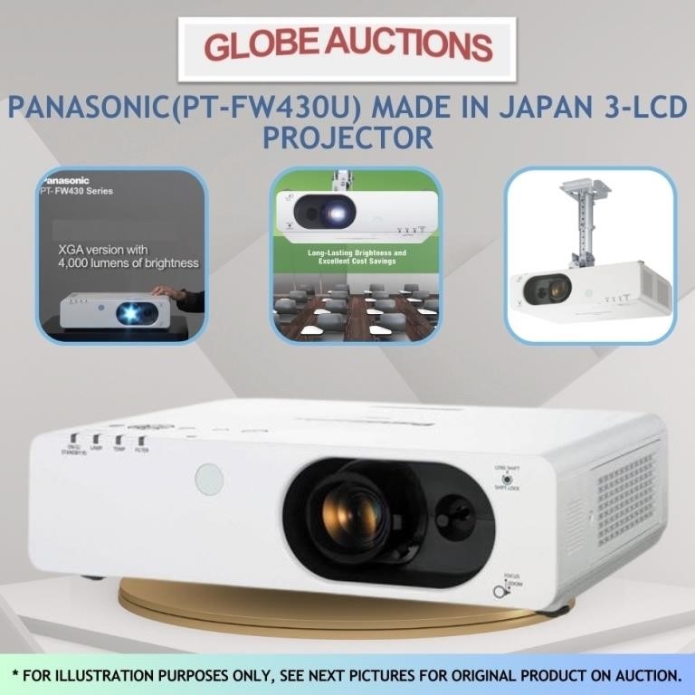 PANASONIC MADE IN JAPAN 3-LCD PROJECTOR
