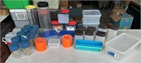 Lot of Nut and Bolt Storage Containers
