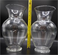 Glass Vases - Set of 2