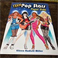 Teen Pop stars Paper Dolls