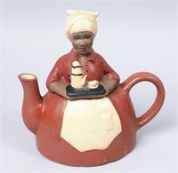Vintage Black Americana Tea Kettle