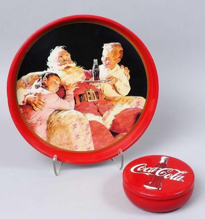 Coca Cola Tray & Trinket Box