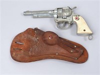 Hubley Cowboy Jr. Toy Cap Pistol w/Holster