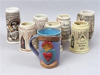 8 Texas Renaissance Festival Collector Mugs