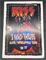 1997 KISS "I WAS THERE ALIVE" WORLD TOUR MTL SIGN