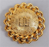 Vintage Givenchy Gold-Tone Pin