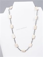 Sterling & Mother-of-Pearl Necklace