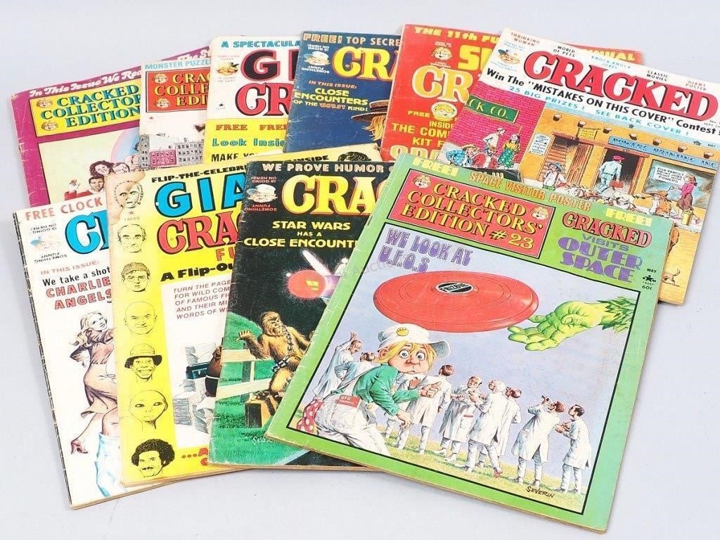 10-1978 Cracked Magazines