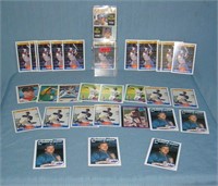 Collection of rookie baseball cards