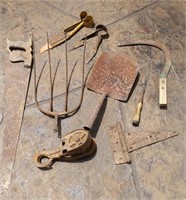 Group of Farm Implements