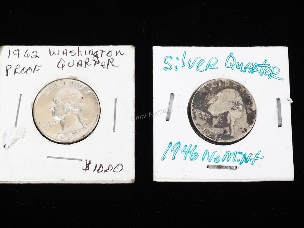 1946 & 1962 Quarters