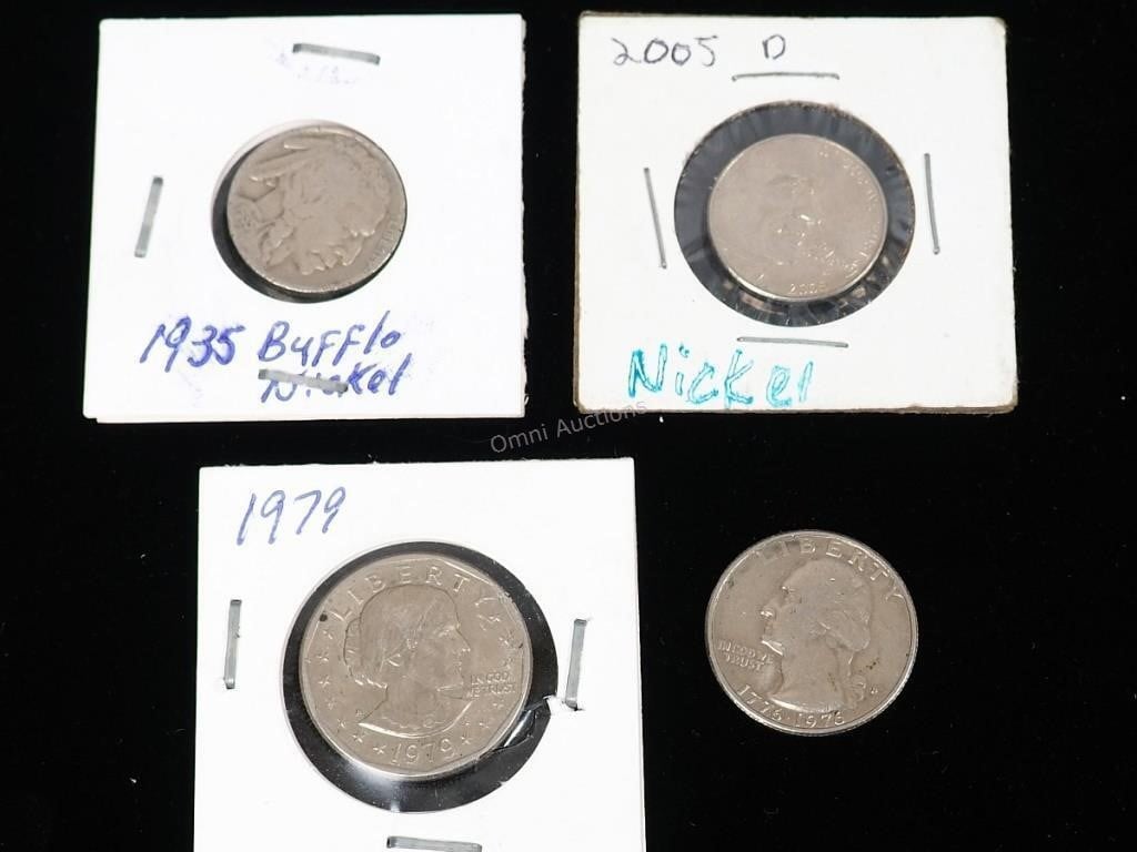 4 Miscellaneous U.S. Coins