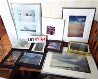 lot framed pictures & prints