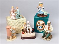 Norman Rockwell & Other Figurines