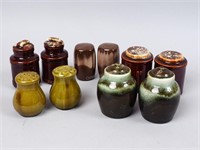 Frankoma, Hull & Other Pottery S&P Shakers