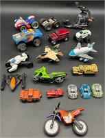 MISC CAR, TRUCK, AIRPLANE TOYS (2 VINTAGE)