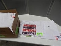 Patriots t-shirts with tags; approx. 35 size women