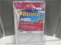 4 Pack of Filtrete furnace filters; 16x24x1
