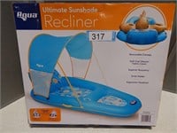 Ultimate Sunshade recliner for swimming pool