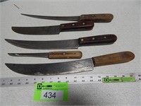 5 Antique knives
