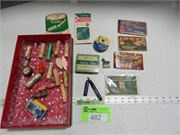 Variety of needle cases & other sewing collectible