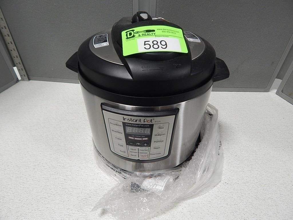 Instant Pot; never used per seller