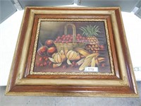 Antique print in an antique frame; approx. 30 1/2"