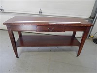 Table with casters; approx.48"x16"x28" H