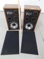 Pair of Acoustic Monitor stereo speakers
