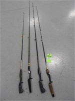 4 Fishing rods