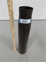 Large ammunition empty casing; approx. 23" high