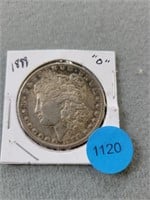 1899o Morgan dollar.   Buyer must confirm all curr