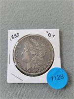 1880o Morgan dollar.   Buyer must confirm all curr