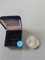 2017 Silver Eagle.   Buyer must confirm all curren