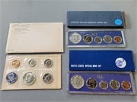 1965, 1966, 1967 US Special Mint Sets.   Buyer mus