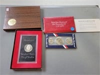 1976 US Bicentennial Silver uncirculated set and 1