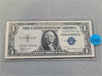 1935A $1.00 Silver Certificate.  Buyer must confir