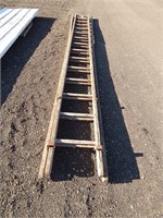 32' Wood extension ladder