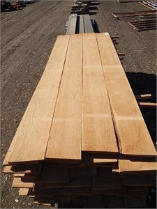 Ash boards; approx. 60 pieces; most are approx. 8'